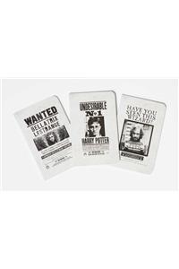 Harry Potter: Wanted Posters Pocket Notebook Collection (Set of 3)