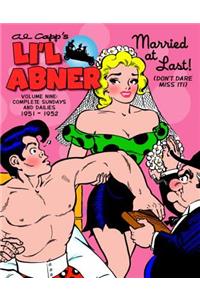 Li'l Abner: The Complete Dailies and Color Sundays, Vol. 9: 1951-1952