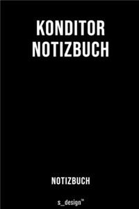Notizbuch für Konditoren