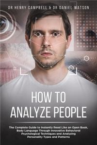 How to Analyze People