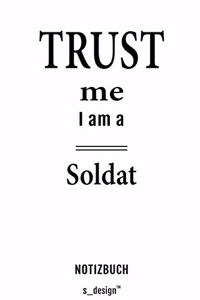 Notizbuch für Soldaten / Soldat / Soldatin