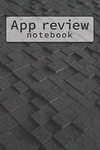 App Review Notebook