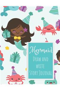 Mermaid Draw and Write Story Journal