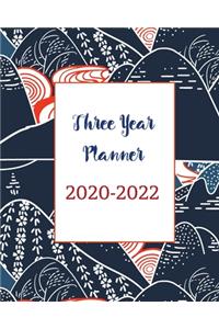 2020-2022 Three Year Planner