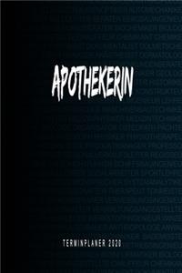 Apothekerin - Terminplaner 2020