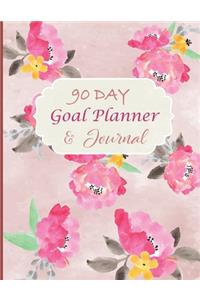 90 Day Goal Planner & Journal