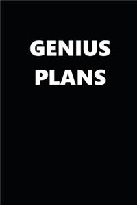 2020 Weekly Planner Funny Humorous Genius Plans 134 Pages