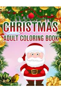 Christmas Adult Coloring Book