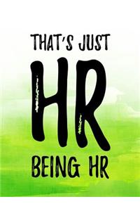 That's Just HR Being HR