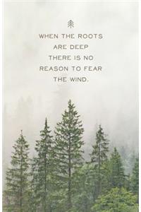 When the Roots are Deep There Is No Reason to Fear the Wind