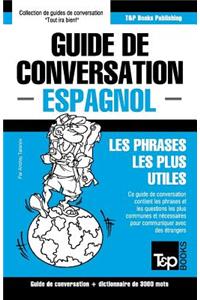 Guide de conversation Français-Espagnol et vocabulaire thématique de 3000 mots