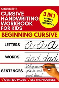 Cursive Handwriting Workbook for Kids