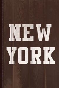 New York Journal Notebook