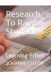 Research To Raise Student