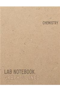 Chemistry Lab Notebook Graph & Lined