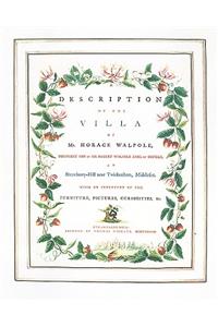 A Description of the Villa at Strawberry-Hill