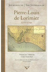 Journals of Pierre-louis De Lorimier 1777 - 1795
