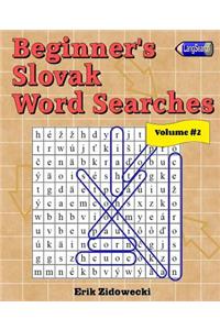Beginner's Slovak Word Searches - Volume 2