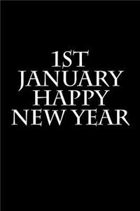 1st January Happy New Year