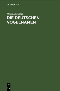 Die Deutschen Vogelnamen