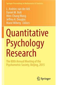 Quantitative Psychology Research