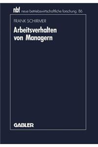 Arbeitsverhalten Von Managern