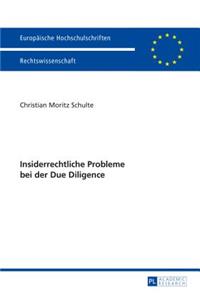 Insiderrechtliche Probleme Bei Der Due Diligence
