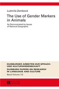 Use of Gender Markers in Animals