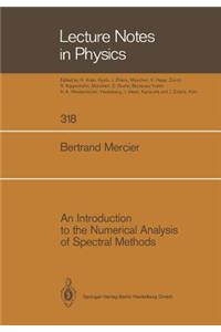 An Introduction to the Numerical Analysis of Spectral Methods