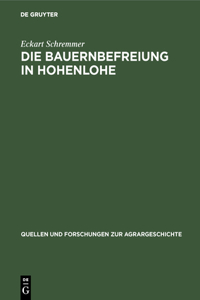 Bauernbefreiung in Hohenlohe