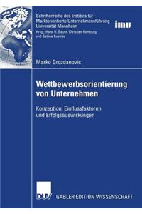 Wettbewerbsorientierung Von Unternehmen