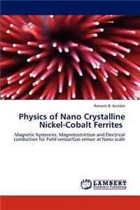 Physics of Nano Crystalline Nickel-Cobalt Ferrites