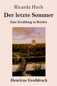 Der letzte Sommer (Großdruck)