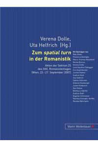 Zum Spatial Turn in Der Romanistik