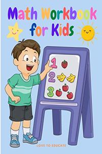 Math Workbook for Kids