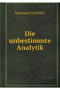 Die Unbestimmte Analytik