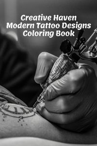 Creative Haven Modern Tattoo Designs Coloring Book