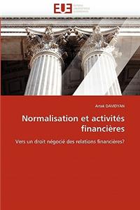 Normalisation Et Activités Financières