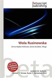 Wola Rusinowska
