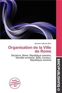 Organisation de La Ville de Rome