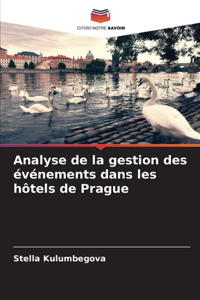 Analyse de la gestion des événements dans les hôtels de Prague