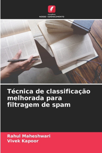 Técnica de classificação melhorada para filtragem de spam