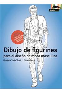 Dibujo de Figurines Para el Diseno de Moda Masculina
