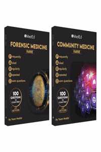 PW MedEd FARRE 2.0 Forensic Medicine and Community Medicine Combo Set of 2 Books For Third MBBS Professional University Exam | Frequently Asked Regularly Repeated Exam Questions