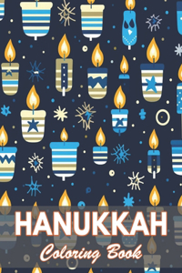 Hanukkah Coloring Book for Adults