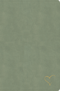 CSB Notetaking Bible, Revive Our Hearts Edition, Sage Suedesoft Leathertouch