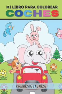 Mi libro colorear coches