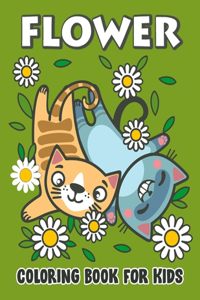 Flower Coloring Book for Kids