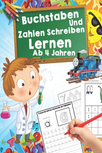 Buchstaben Und Zahlen Schreiben Lernen Ab 4 Jahren