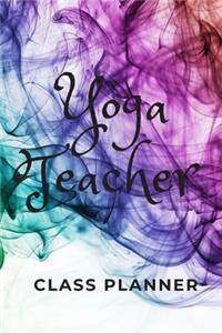 Yoga Teacher Class Planner